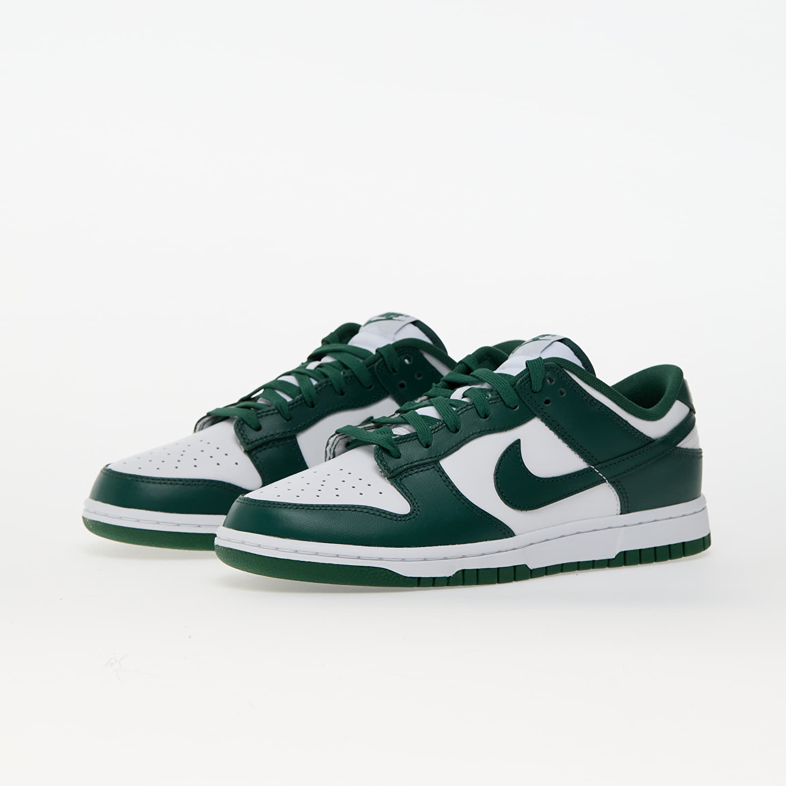 Férfi cipők Nike Dunk Low Retro White/ Team Green/ White
