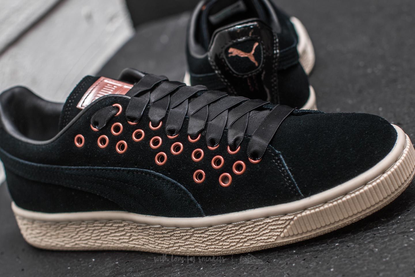 Women s shoes Puma Suede XL Lace VR Wmns Puma Black Puma Black Footshop