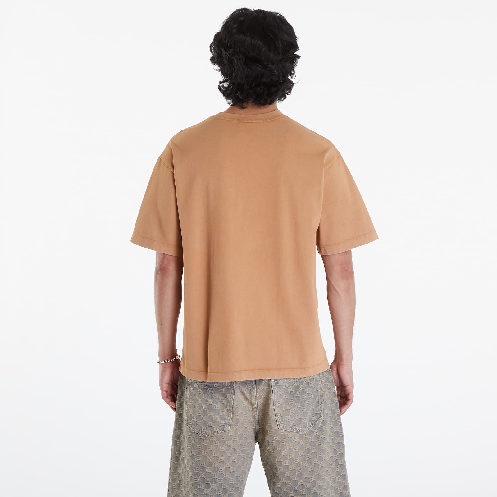 Tričká Vans Washed LX Short Sleeve Tee Brown Sugar