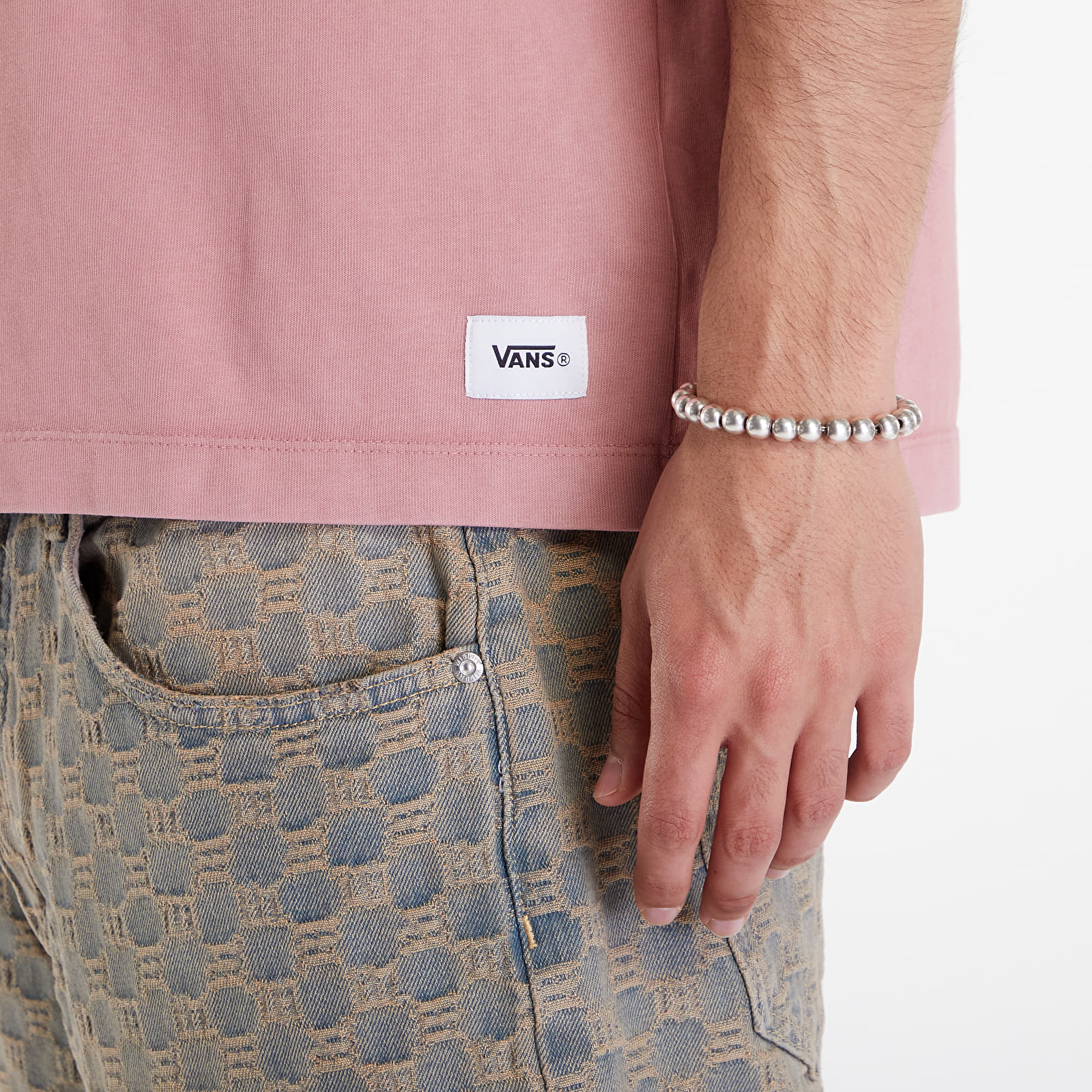 Magliette Vans Washed LX Short Sleeve Tee Withered Rose