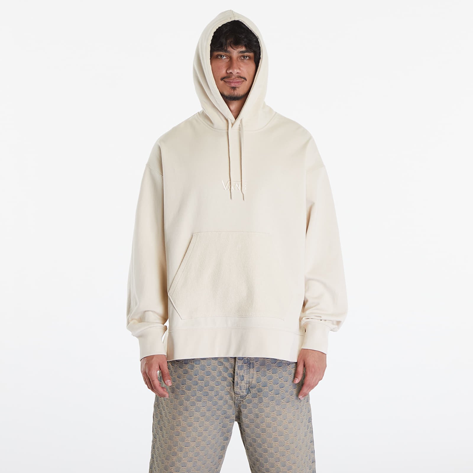 Felpe Vans Baggy Fleece Po LX Hoodie Creme Brulee