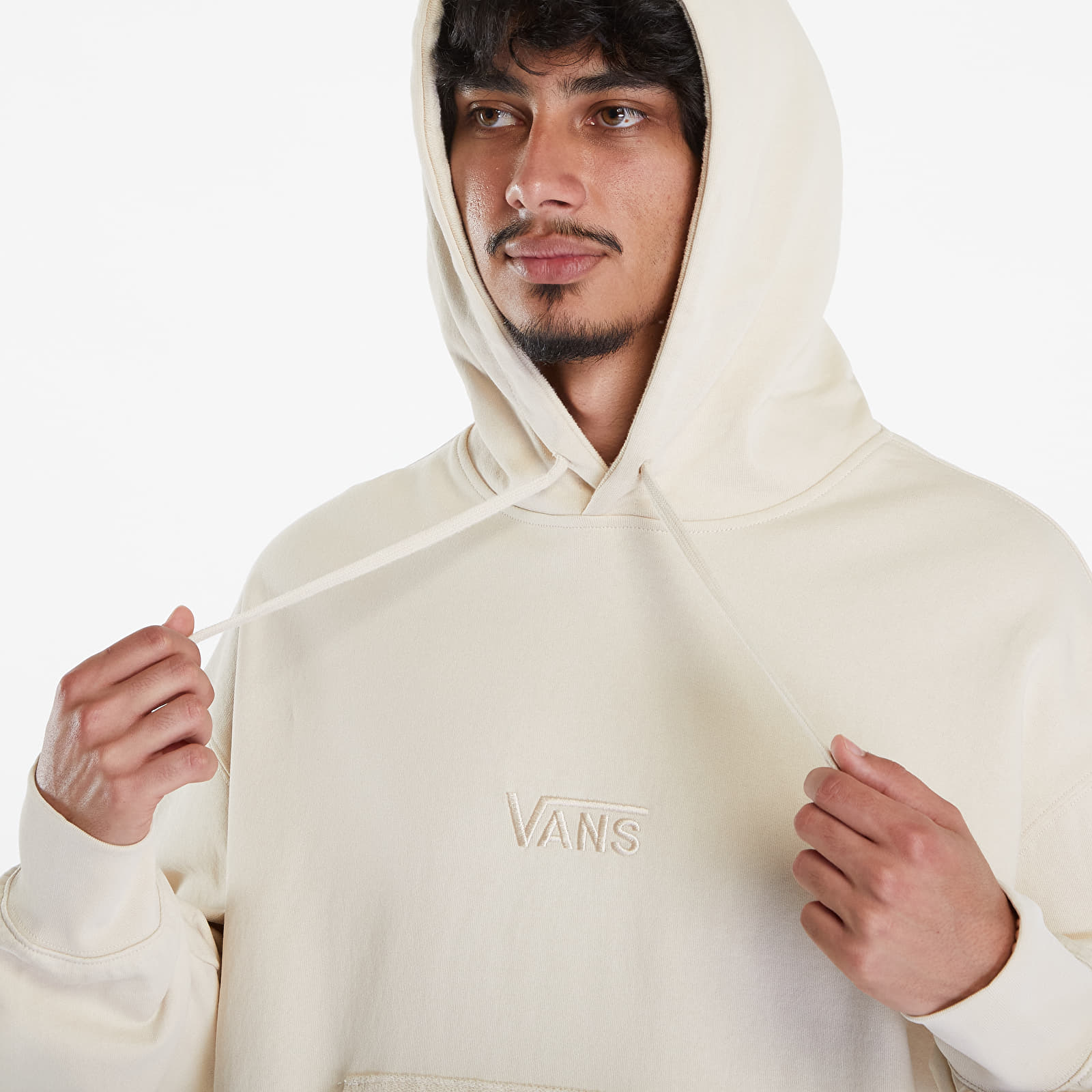Felpe Vans Baggy Fleece Po LX Hoodie Creme Brulee
