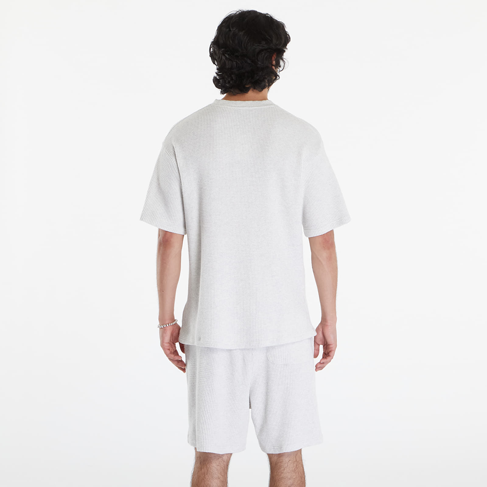 T-shirts Patta Basic Waffle T-Shirt Melange Grey