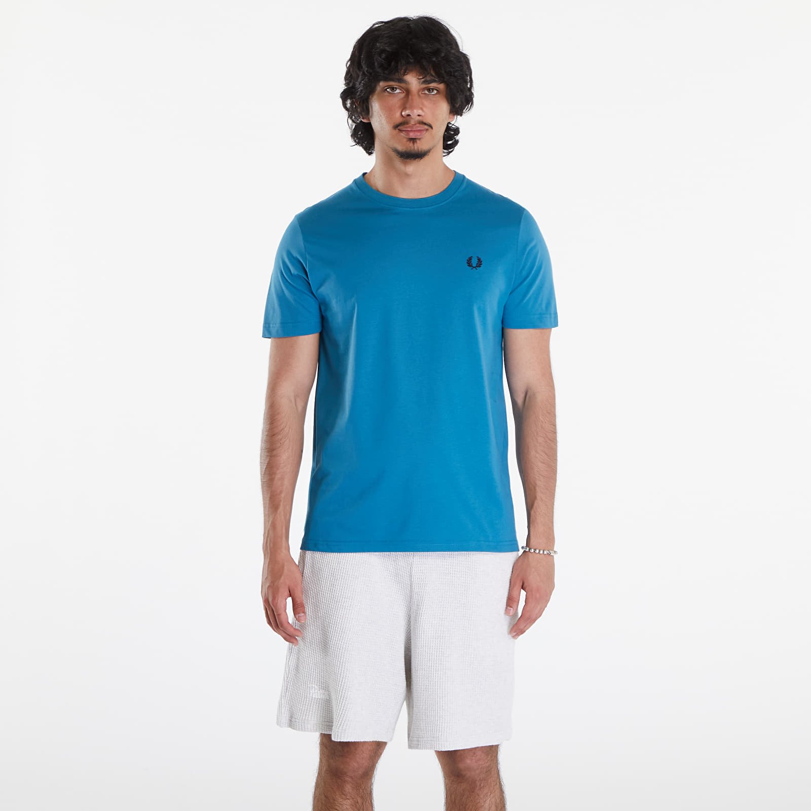 T-shirts Fred Perry Crew Neck T-Shirt Ocean/ Navy