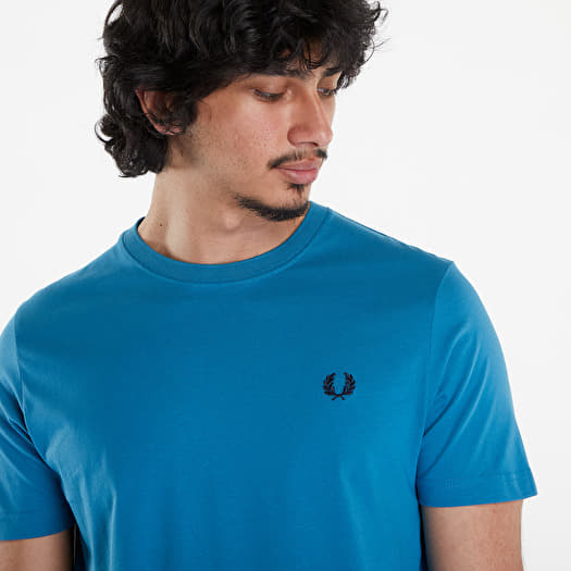 Magliette Fred Perry Crew Neck T Shirt Ocean Navy Footshop