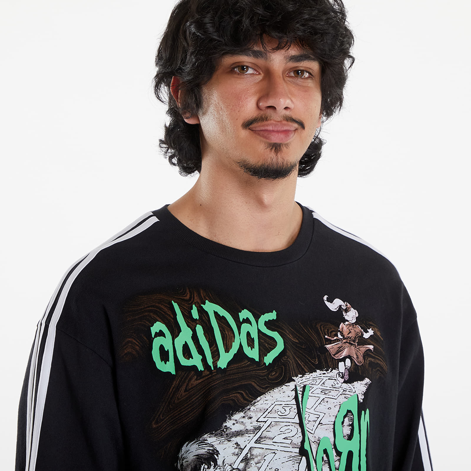 T-shirts adidas x Korn Long Sleeve Tee Black | Footshop