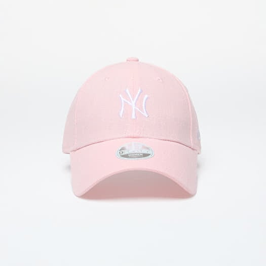 Šiltovka New Era 9FORTYW MLB Wmns Linen 9Forty New York Yankees Pink Lemonade/ White