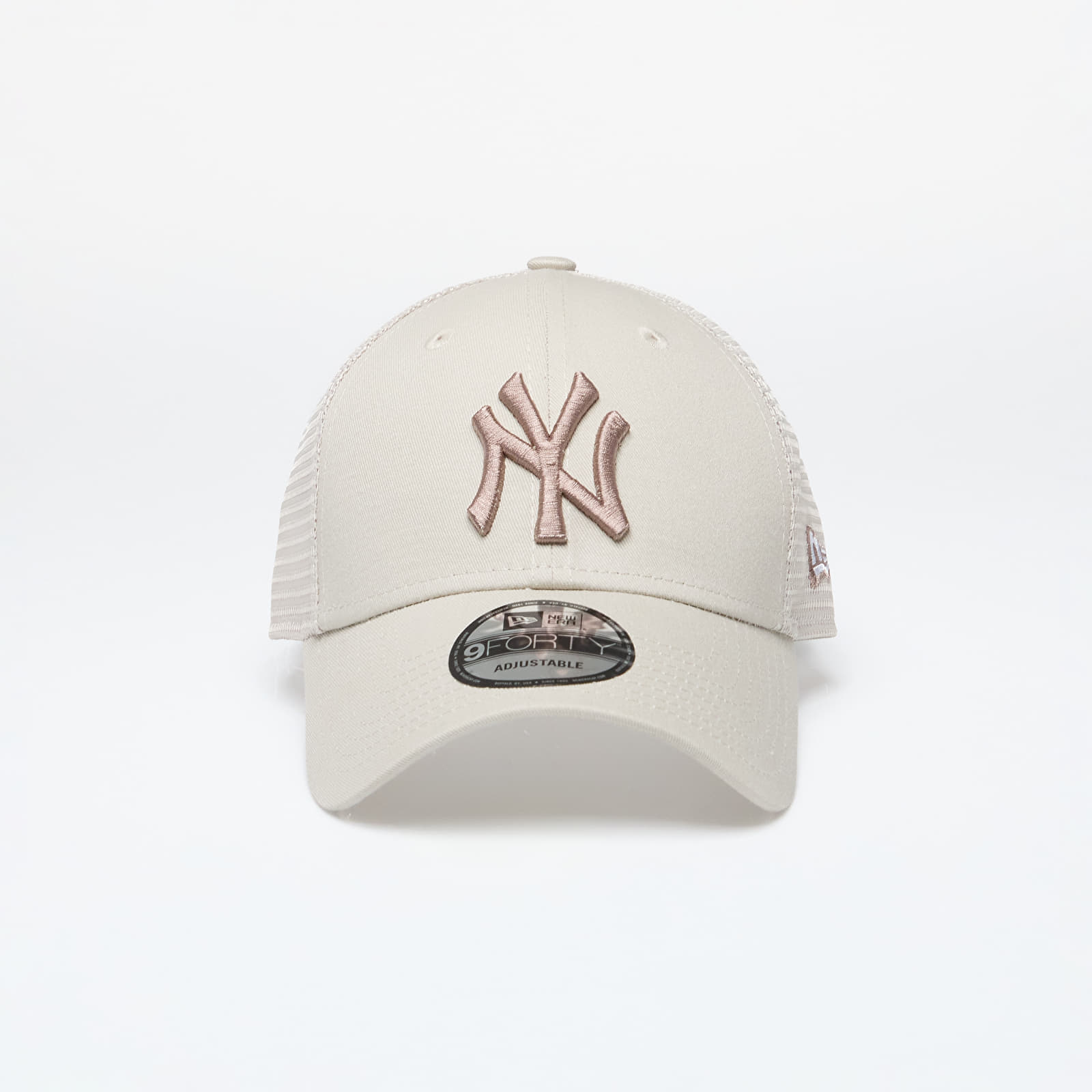 Caps New Era New York Yankees Home Field 9Forty Trucker Stone/ Ash Brown