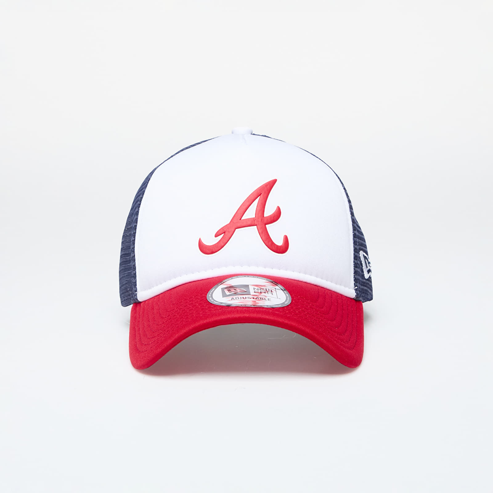 New Era Atlanta Braves 9Forty Trucker Scarlet/ Navy