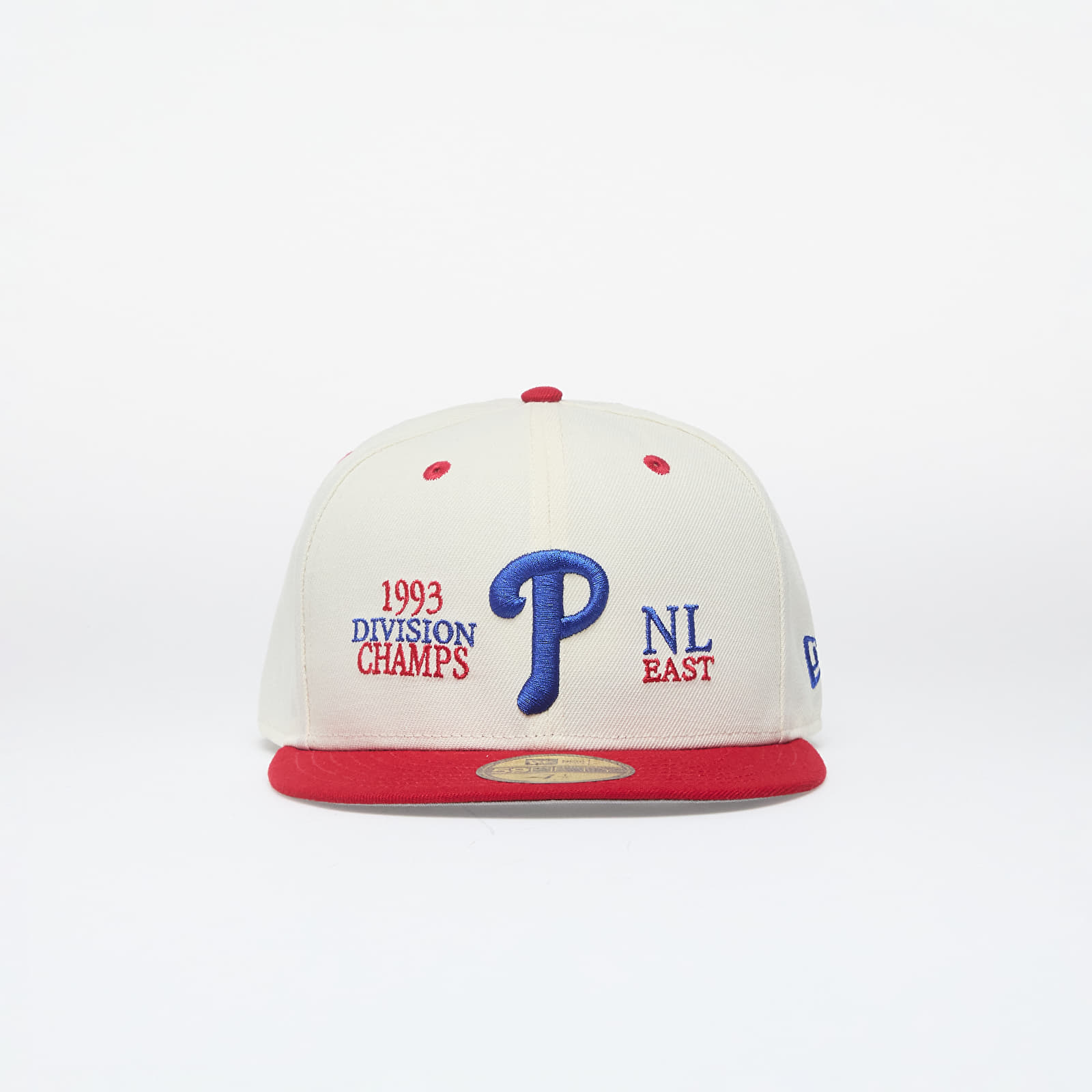 New Era Philadelphia Phillies 59FIFTY Fitted Cap Chrome White