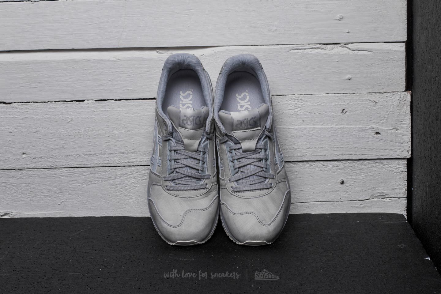 Asics gel respector glacier grey best sale