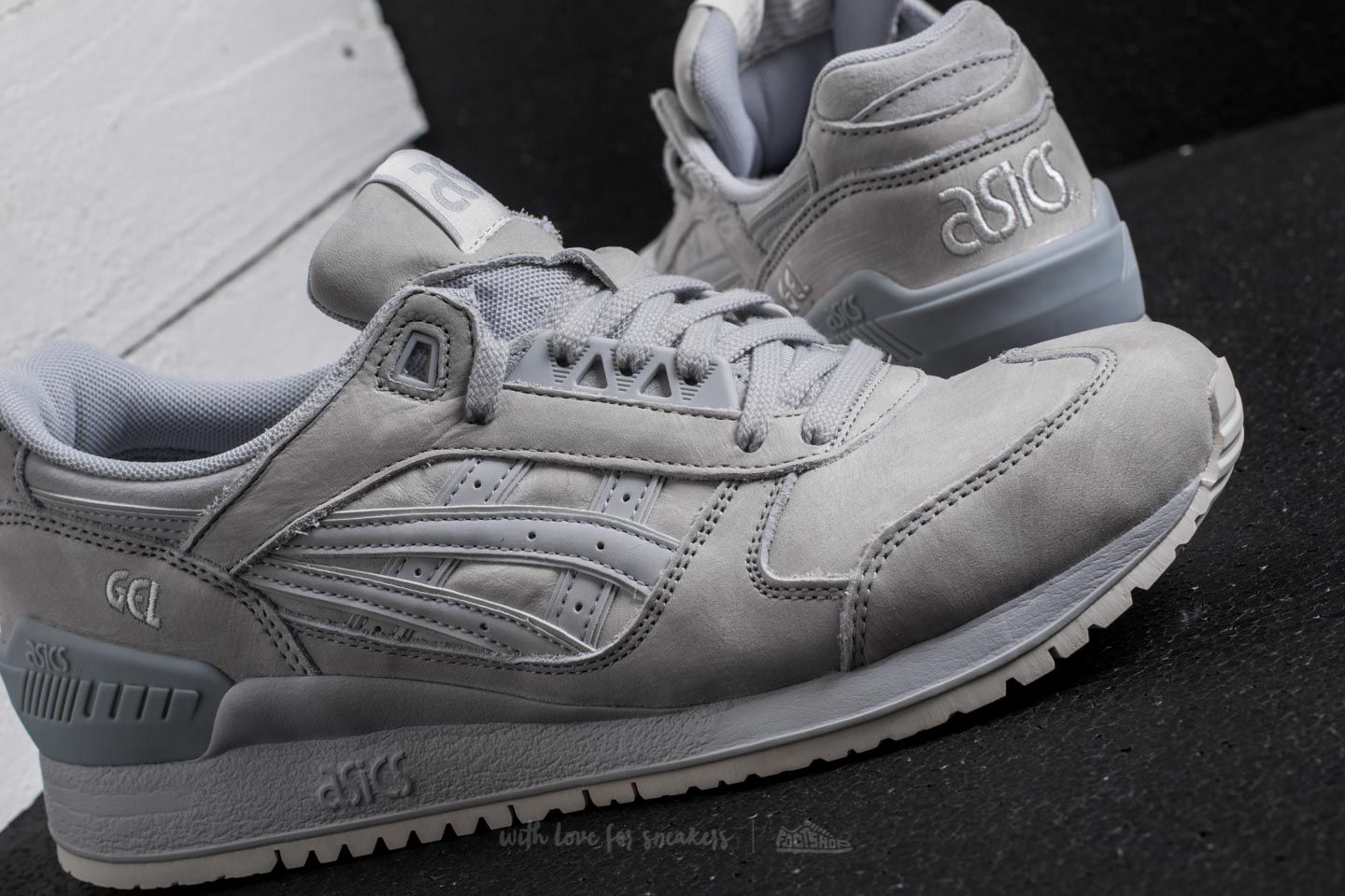 Asics gel top respector glacier grey