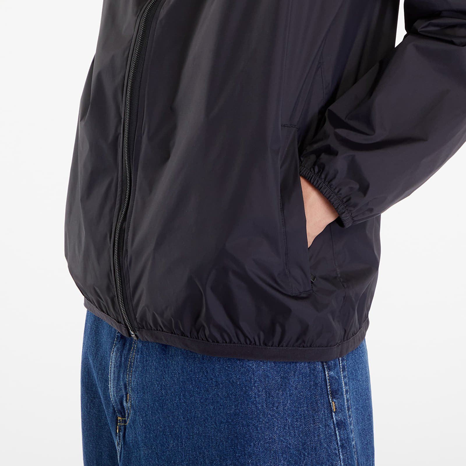 Pláštěnky Comme des Garçons PLAY x K-Way Emblem Jacket UNISEX Black Pure