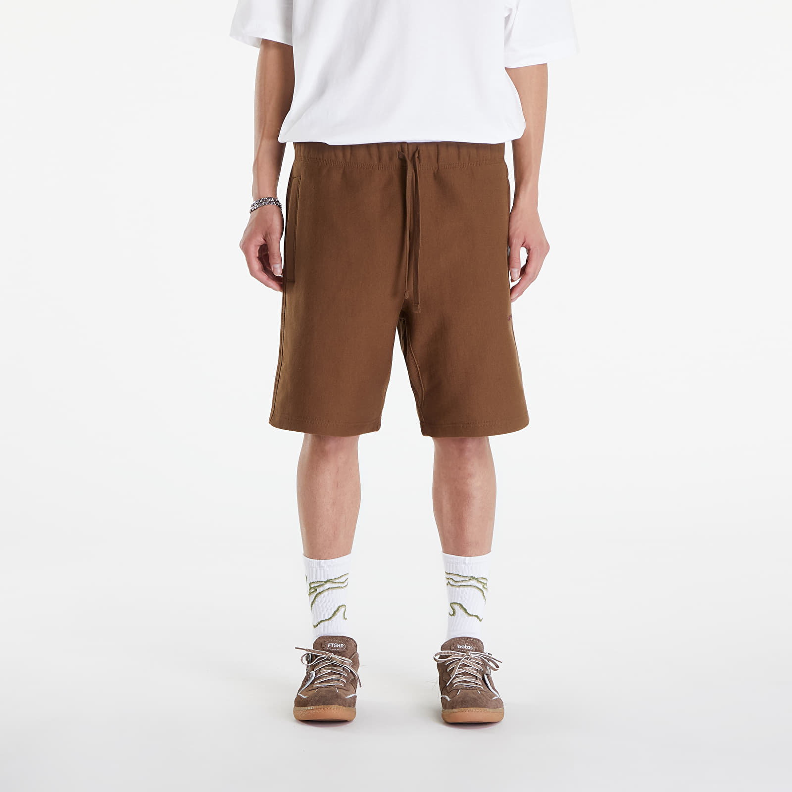 Shorts Carhartt WIP American Script Sweat Short Lumber