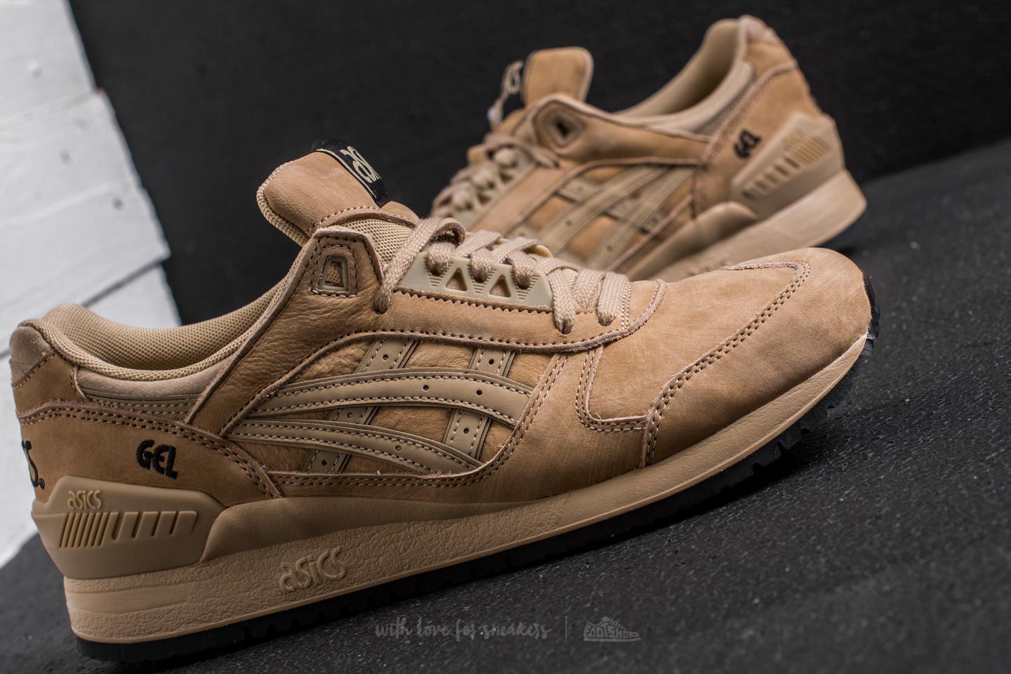 Asics gel respector taos taupe sale