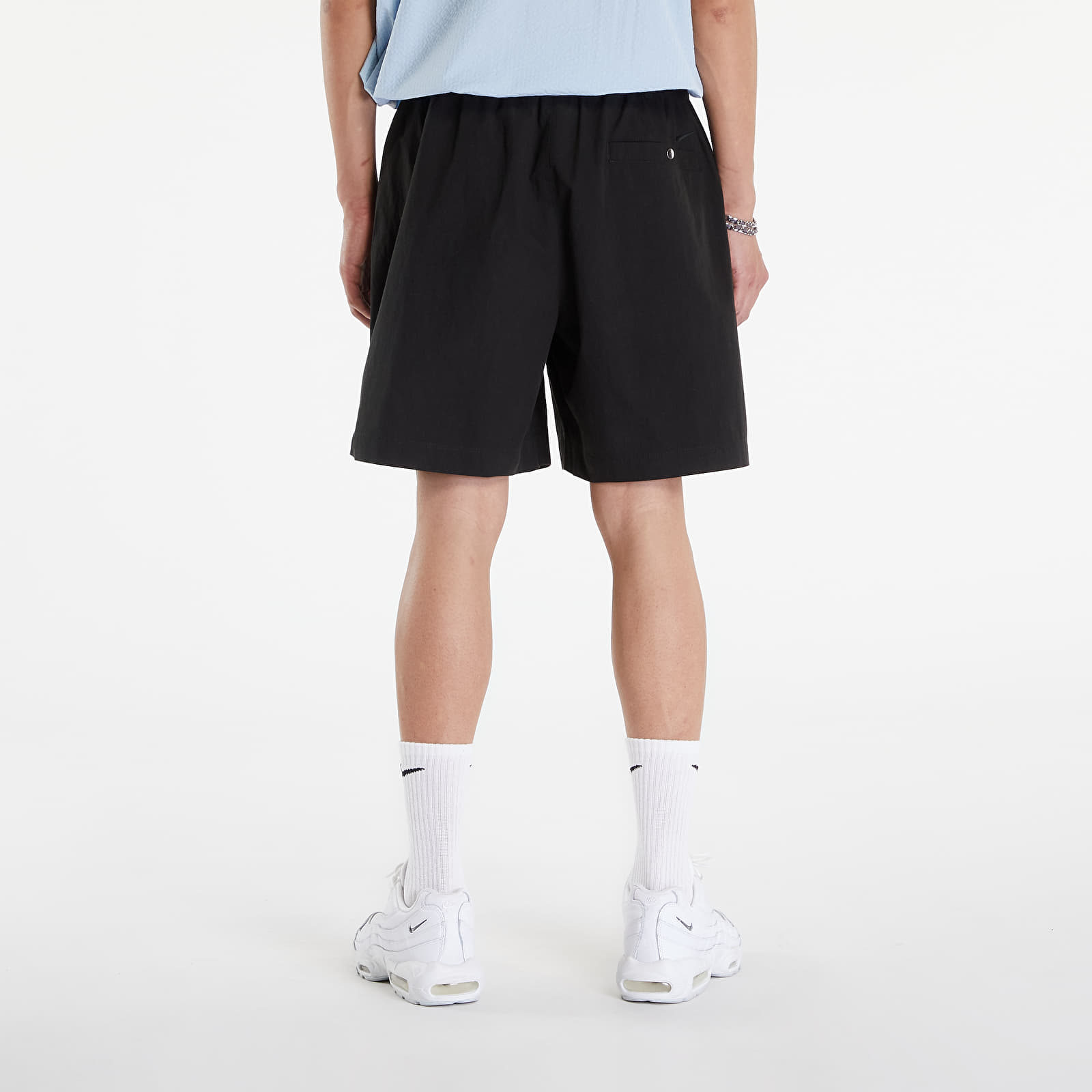 Rövidnadrágok Nike Life Men's Camp Shorts Black/ Black