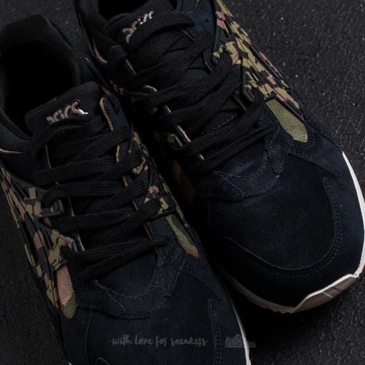 Men s shoes Asics Gel Kayano Trainer Black Martini Olive Footshop