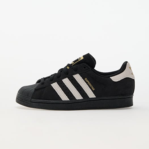Scarpe donna adidas Superstar W Core Black Crystal White Mate Gold Footshop