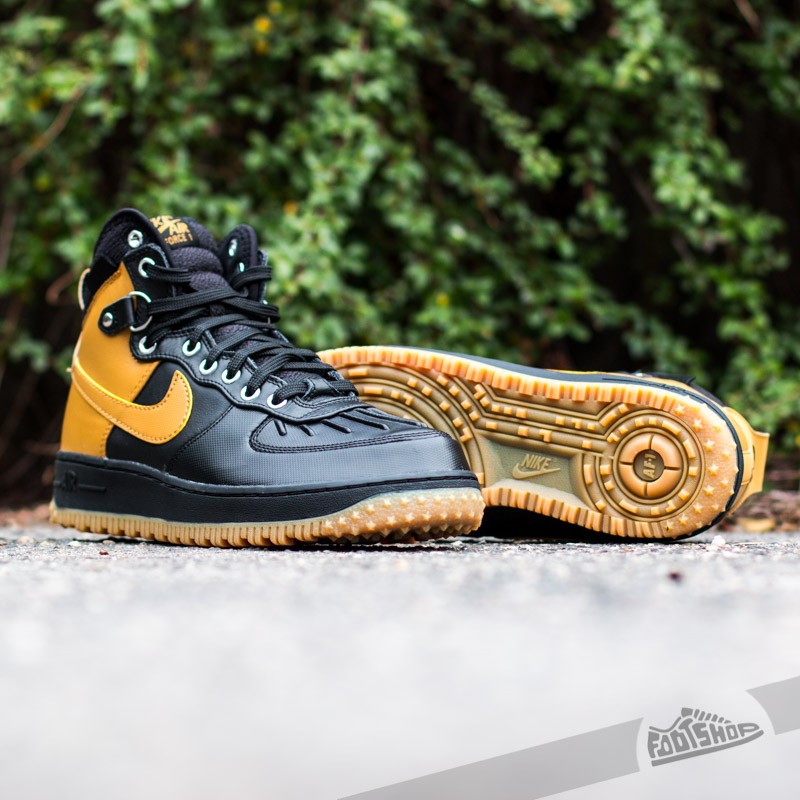 Chaussures et baskets homme Nike Air Force 1 Duckboot Black White Footshop