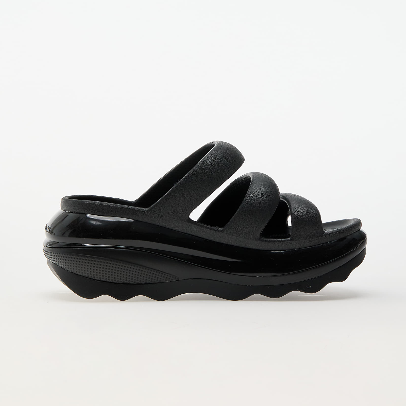 Herren Sneaker und Schuhe Crocs Mega Crush Triple Strap Black