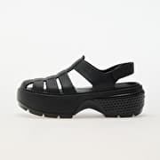 Women's shoes Crocs Stomp Fisherman Sandal Black | Footshop
