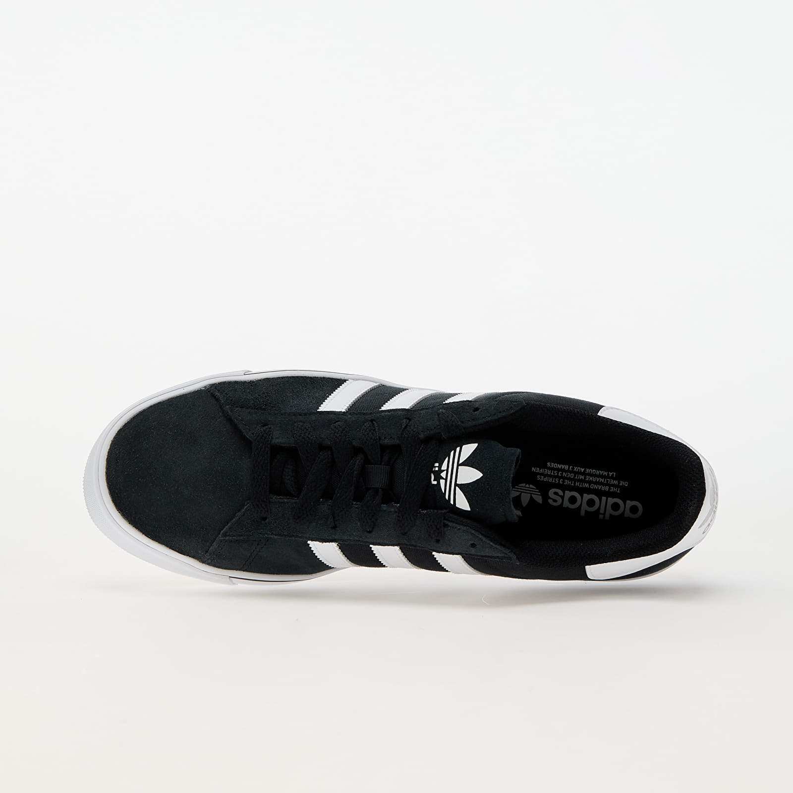Black adidas shoes white stripes store