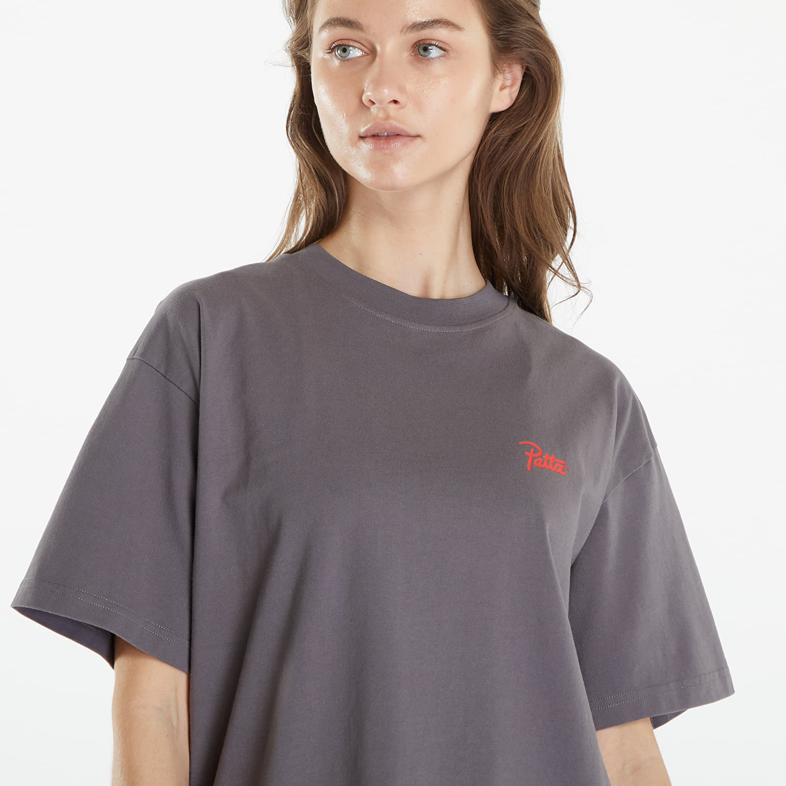T-shirts Patta Co-Existence T-Shirt UNISEX Volcanic Glass