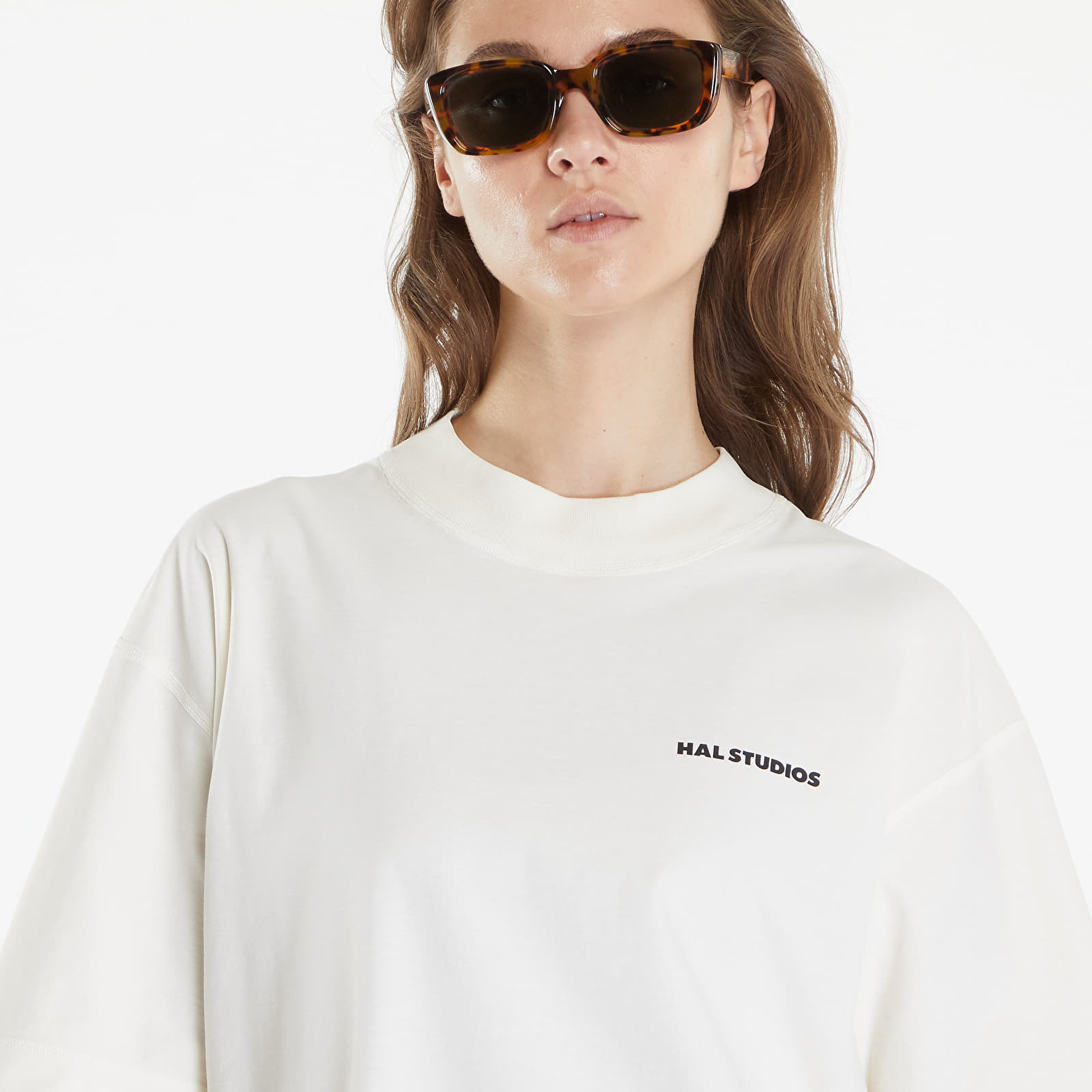 Férfi pólok HAL STUDIOS® Inside-Out Uniform T-Shirt Off-White