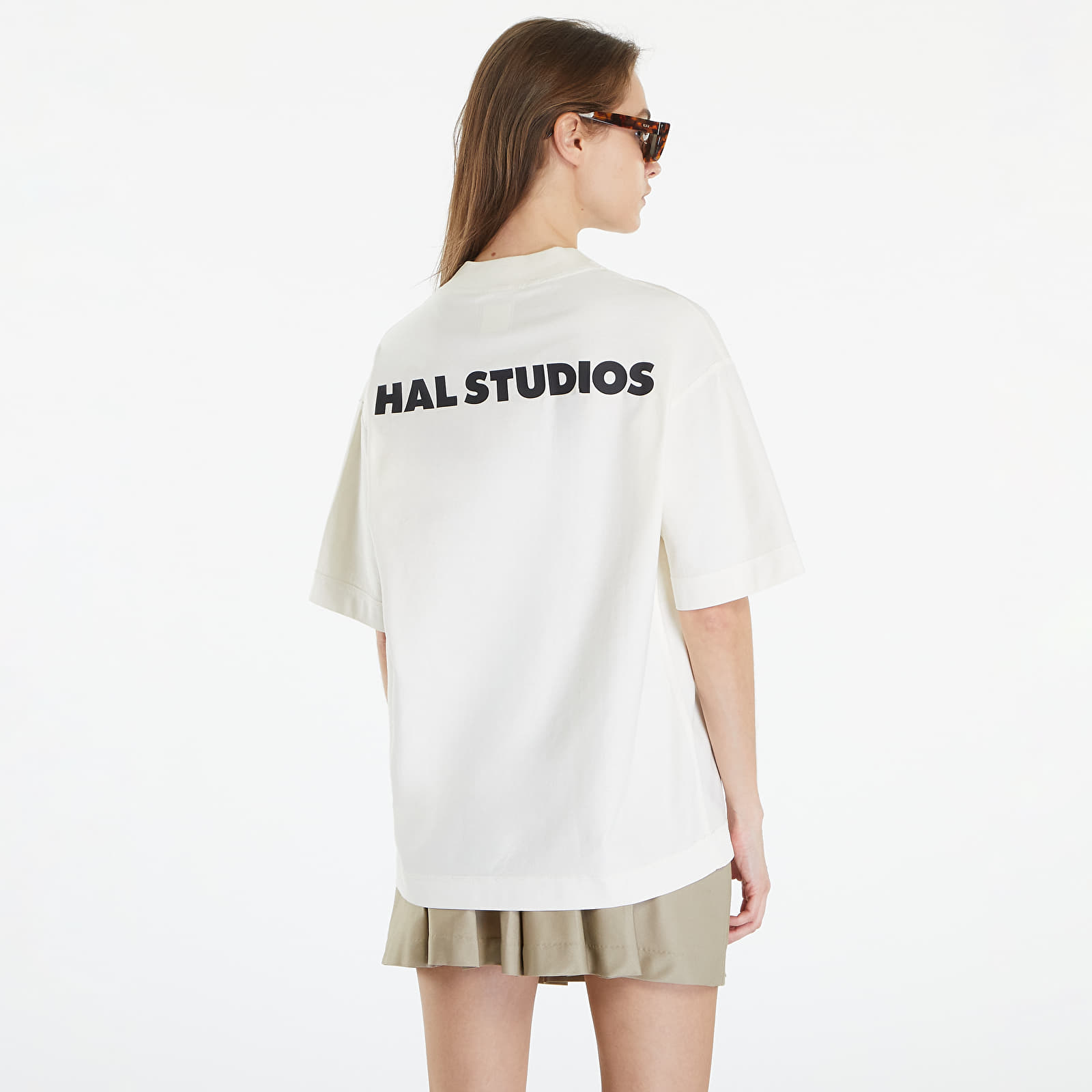 Férfi pólok HAL STUDIOS® Inside-Out Uniform T-Shirt Off-White