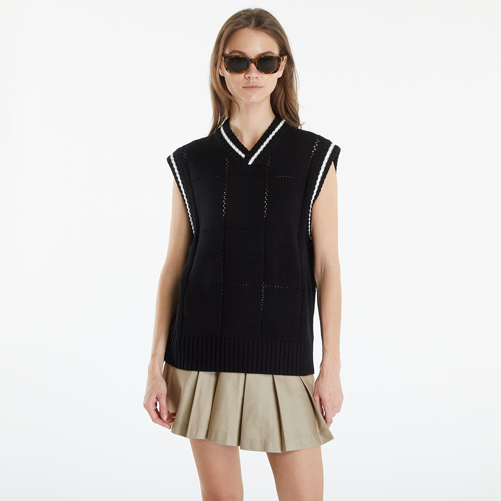 Men's vests HAL STUDIOS® Hs Knit Vest Black