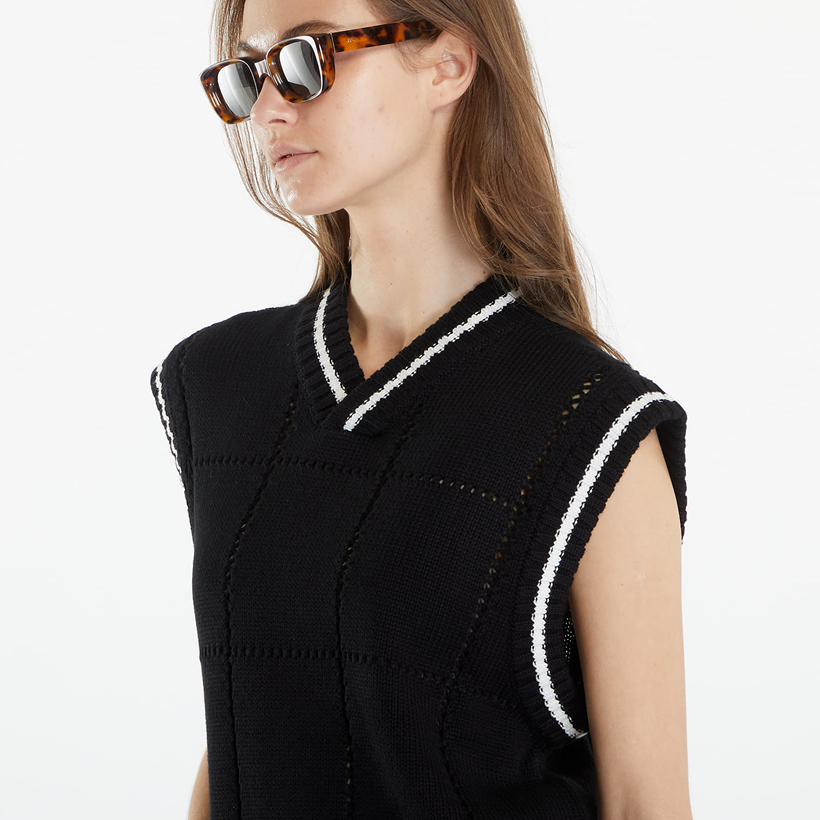 Men's vests HAL STUDIOS® Hs Knit Vest Black