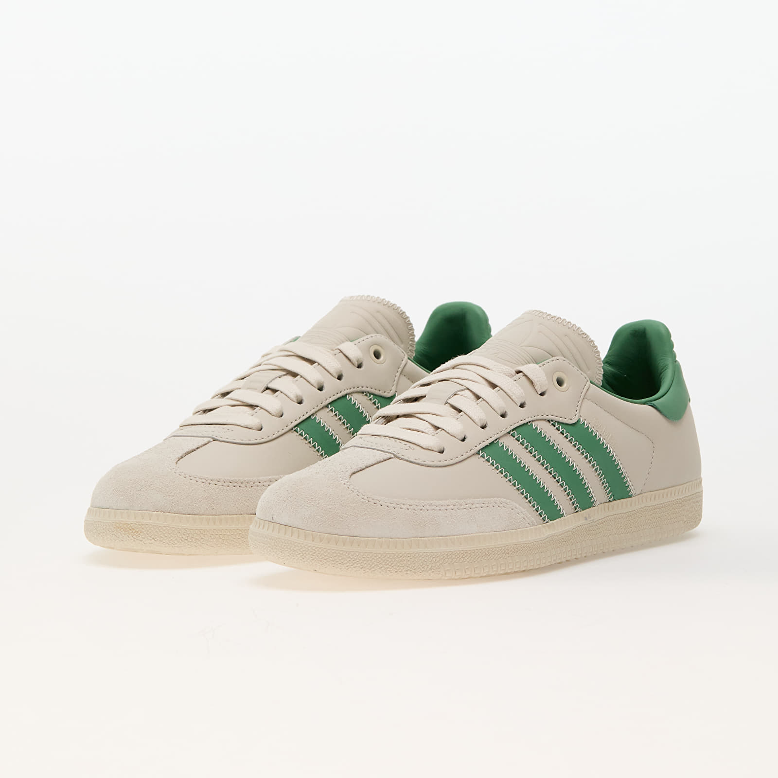 Herren Sneaker und Schuhe adidas Humanrace Samba Preloved Green/ Aluminium/ Aluminium