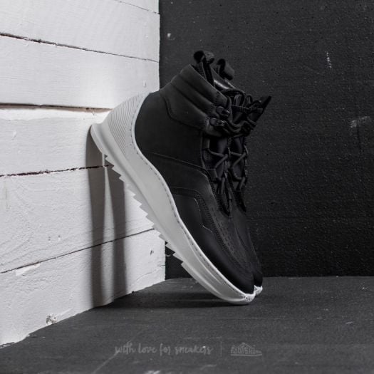 Men s shoes Filling Pieces Mid Altitude Heel Cap Tech Black Footshop