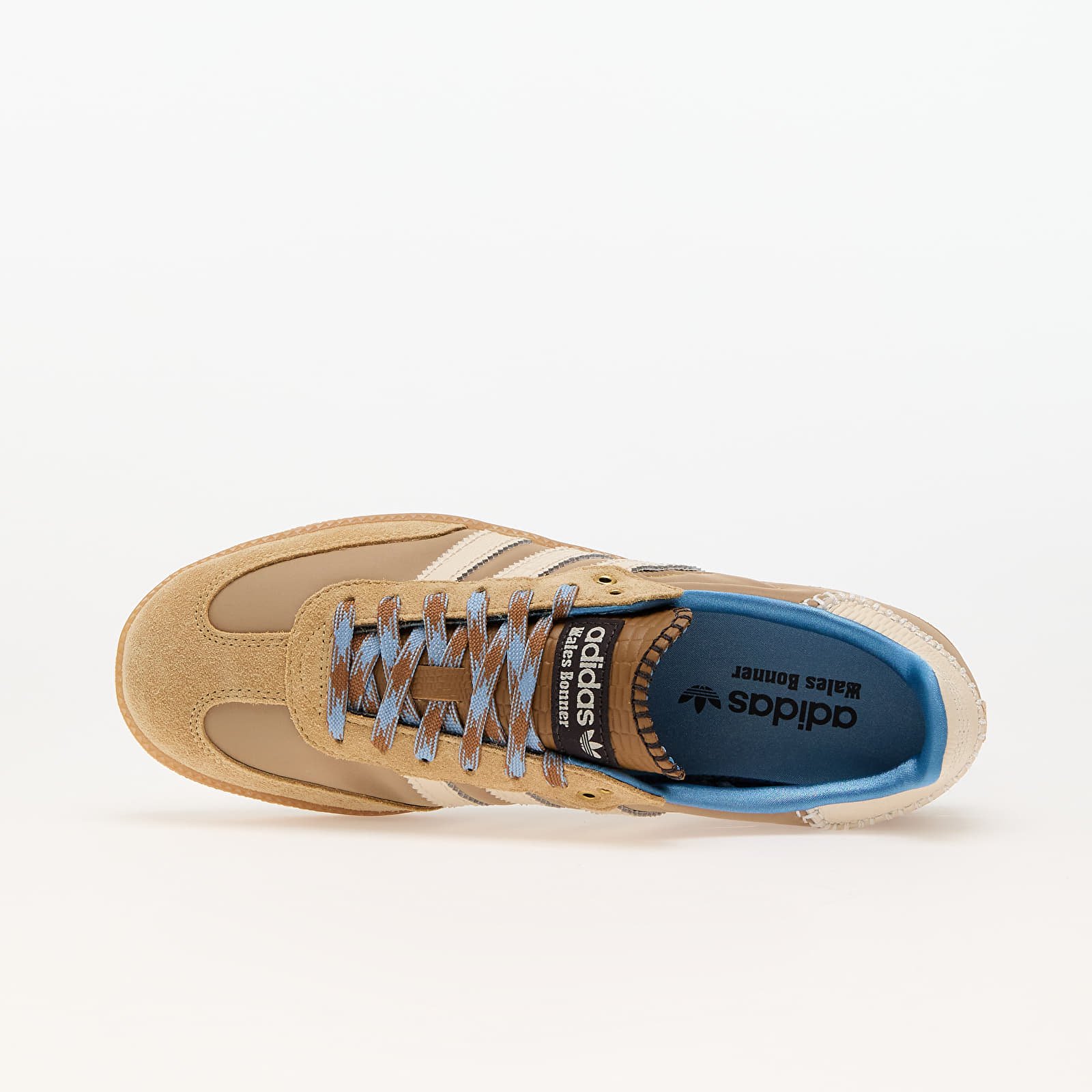 Batai adidas x Wales Bonner Nylon Samba Supplier Colour/ Wonder White/ Ash Blue