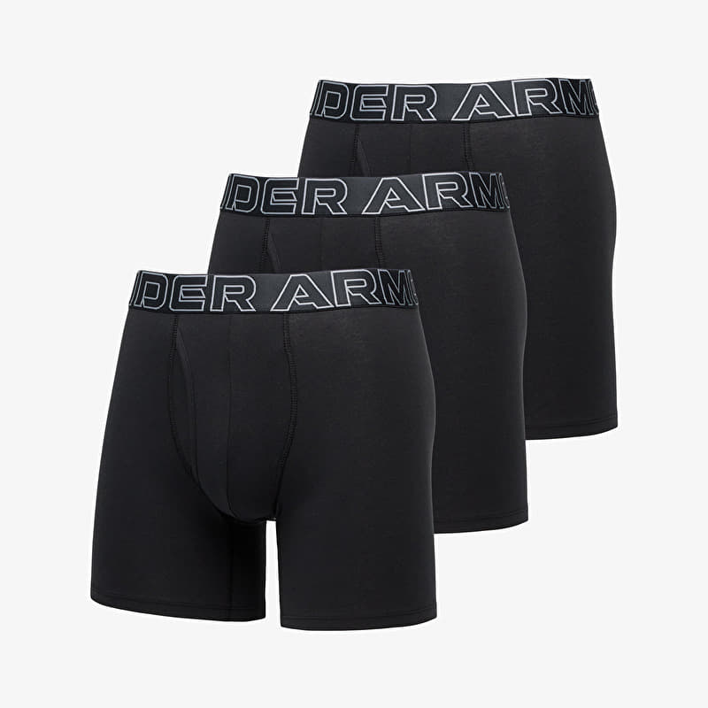 Boksačice Under Armour Perf Cotton 6In Black