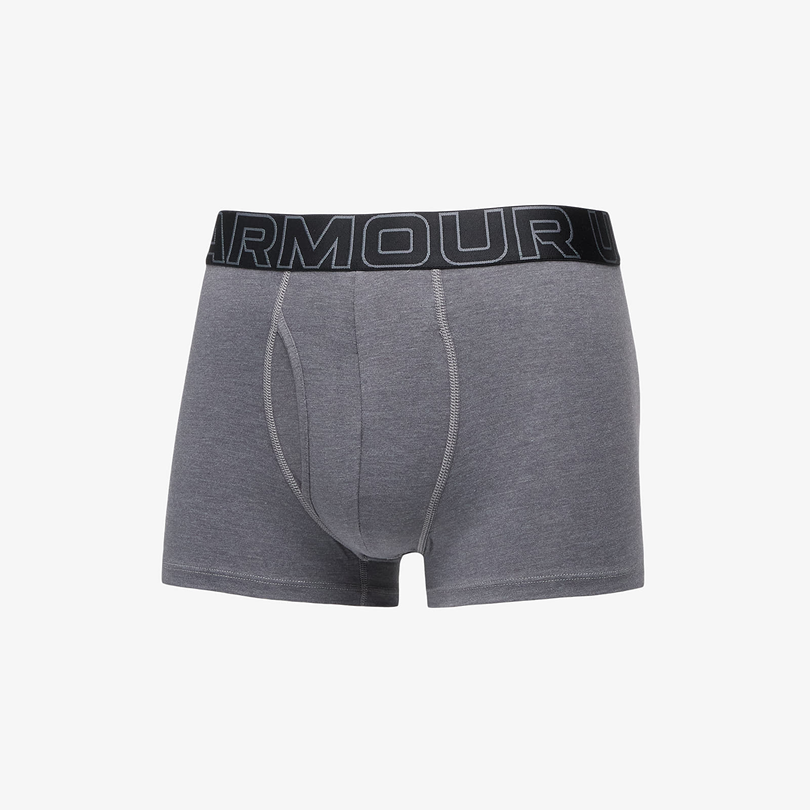 Boxerky Under Armour M Performance Cotton 3in 3-Pack Grey