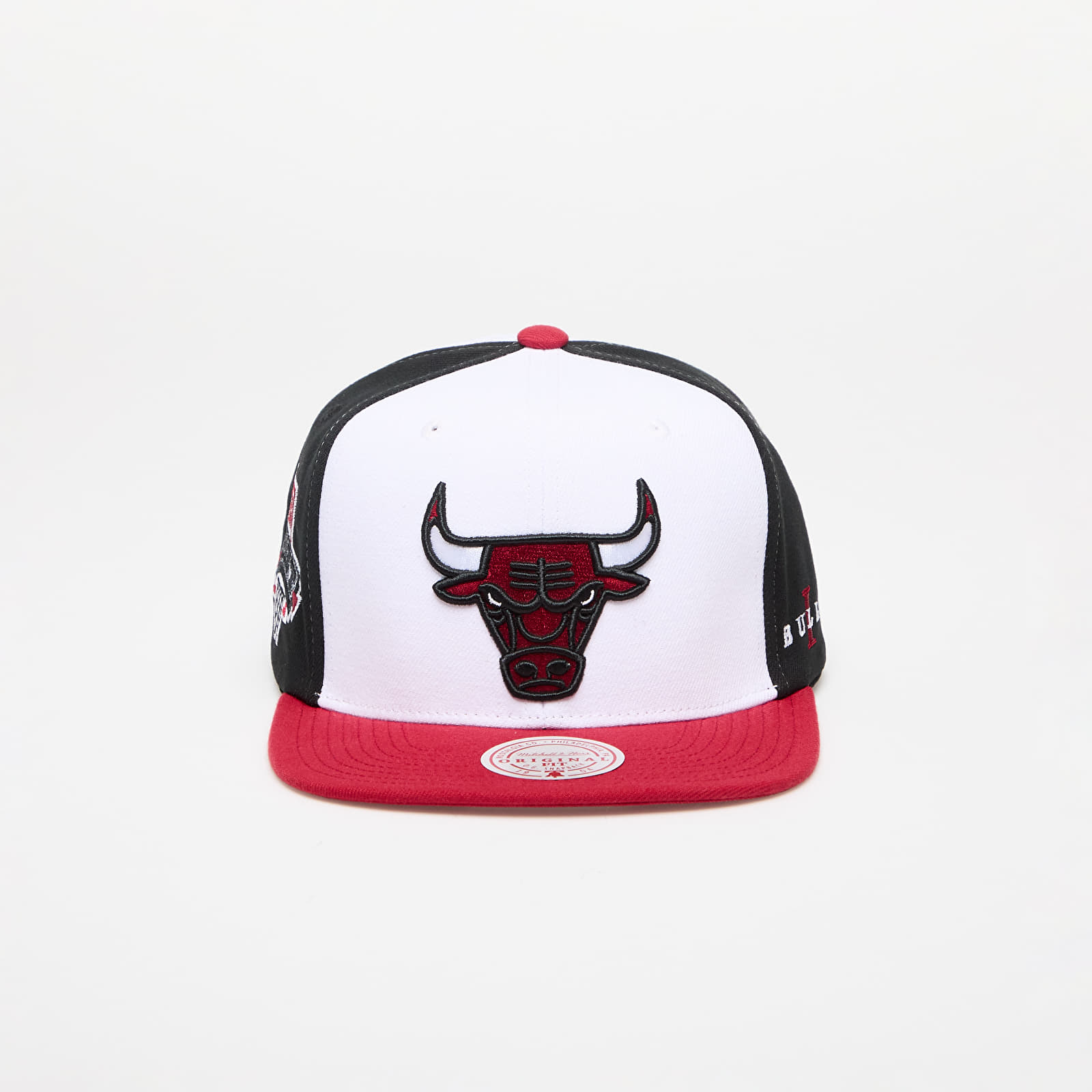 Caps Mitchell & Ness NBA Core I Snapback Chicago Bulls White/ Red