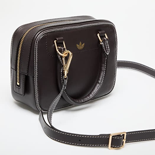 Brown leather adidas bag cheap