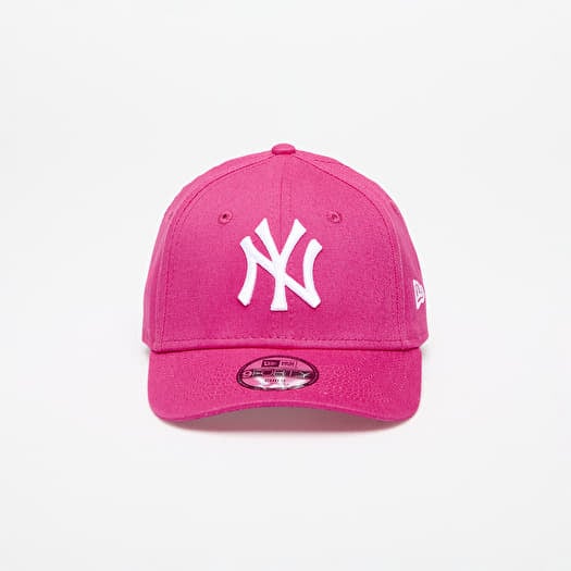Cap New Era 9Forty YOUTH Adjustable MLB League New York Yankees Cap Pink/ White