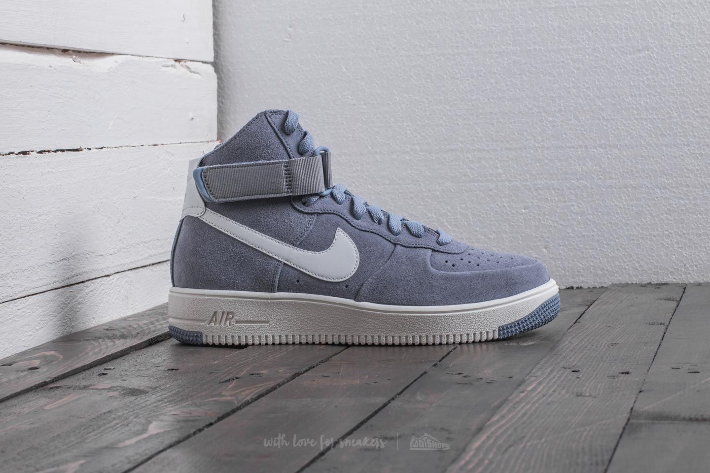 Men s shoes Nike Air Force 1 Ultraforce Hi Glacier Grey Summit