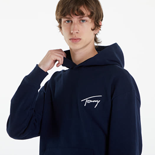 Tommy signature somple hoody