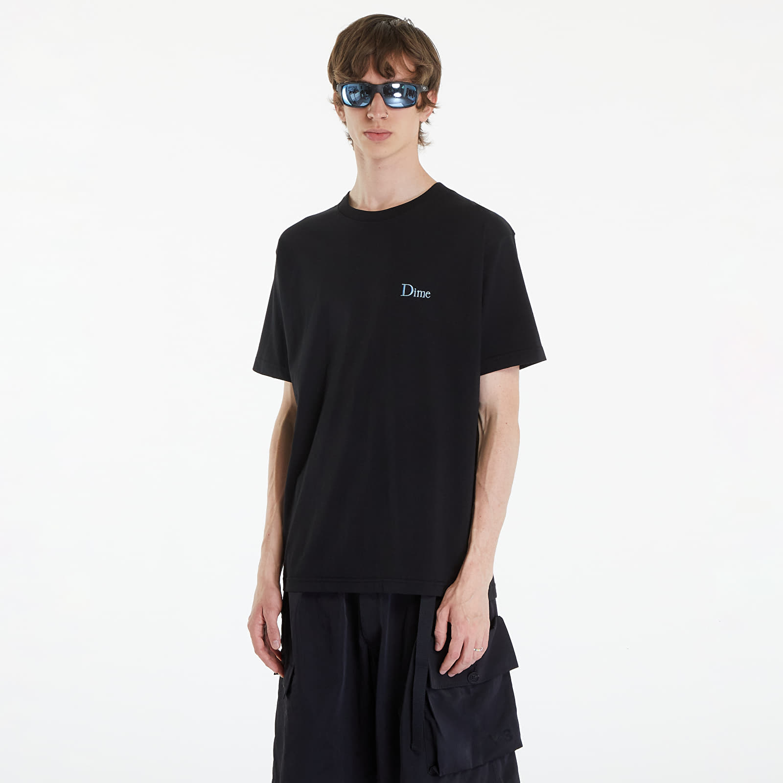 Trička Dime Classic Small Logo T-Shirt UNISEX Black