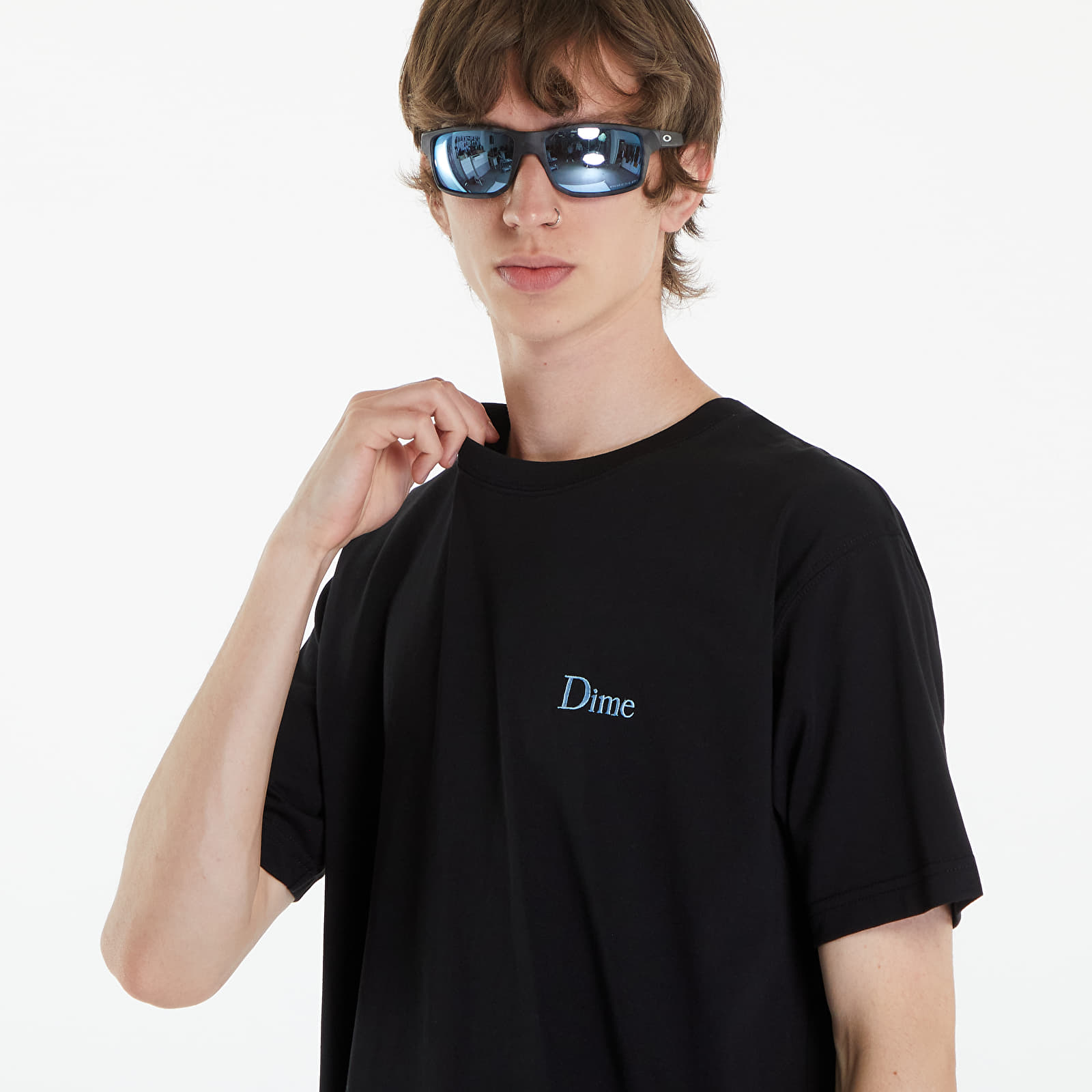 Trička Dime Classic Small Logo T-Shirt UNISEX Black