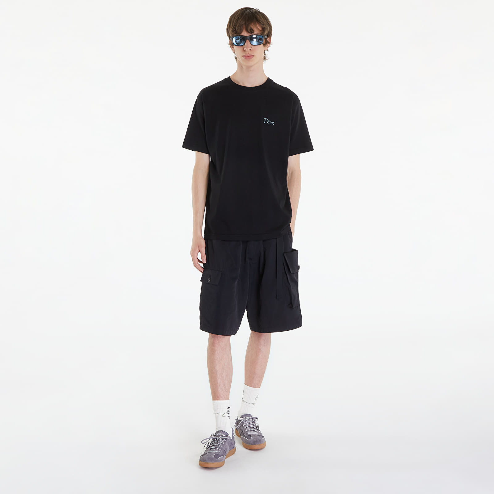 Trička Dime Classic Small Logo T-Shirt UNISEX Black