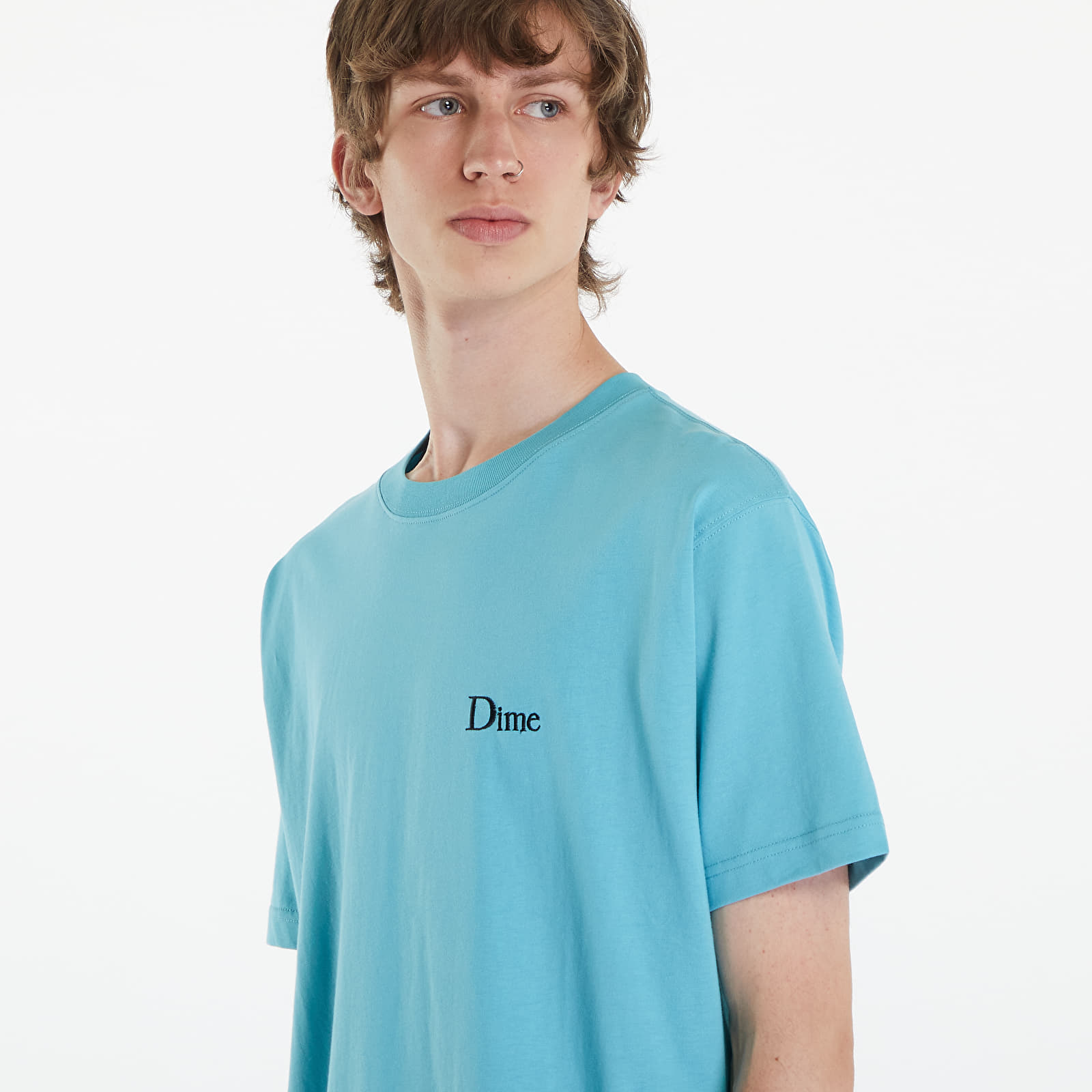 Pólók Dime Classic Small Logo T-Shirt UNISEX Ocean Blue