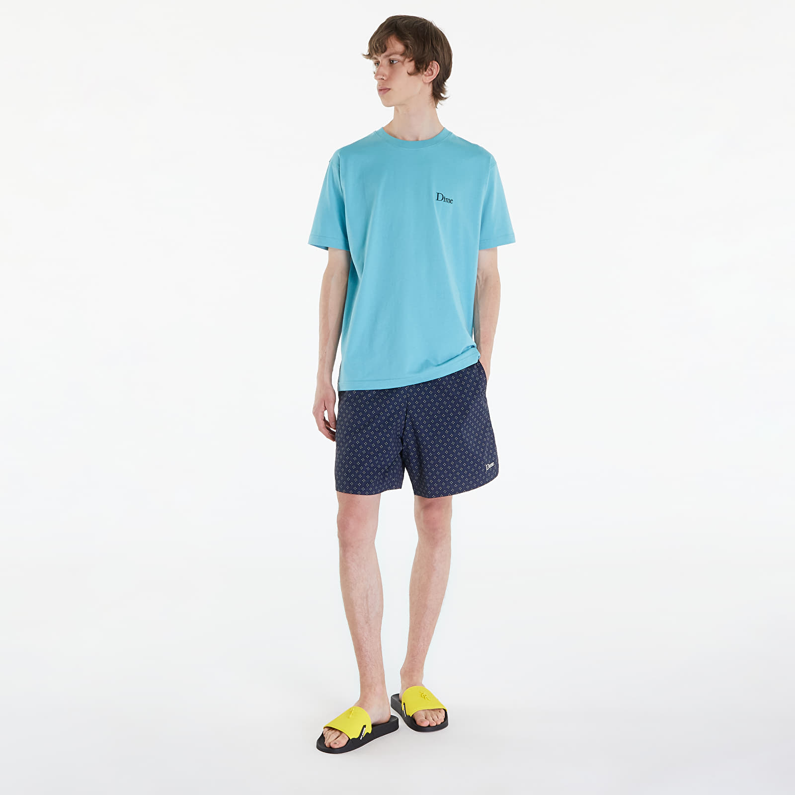 Pólók Dime Classic Small Logo T-Shirt UNISEX Ocean Blue