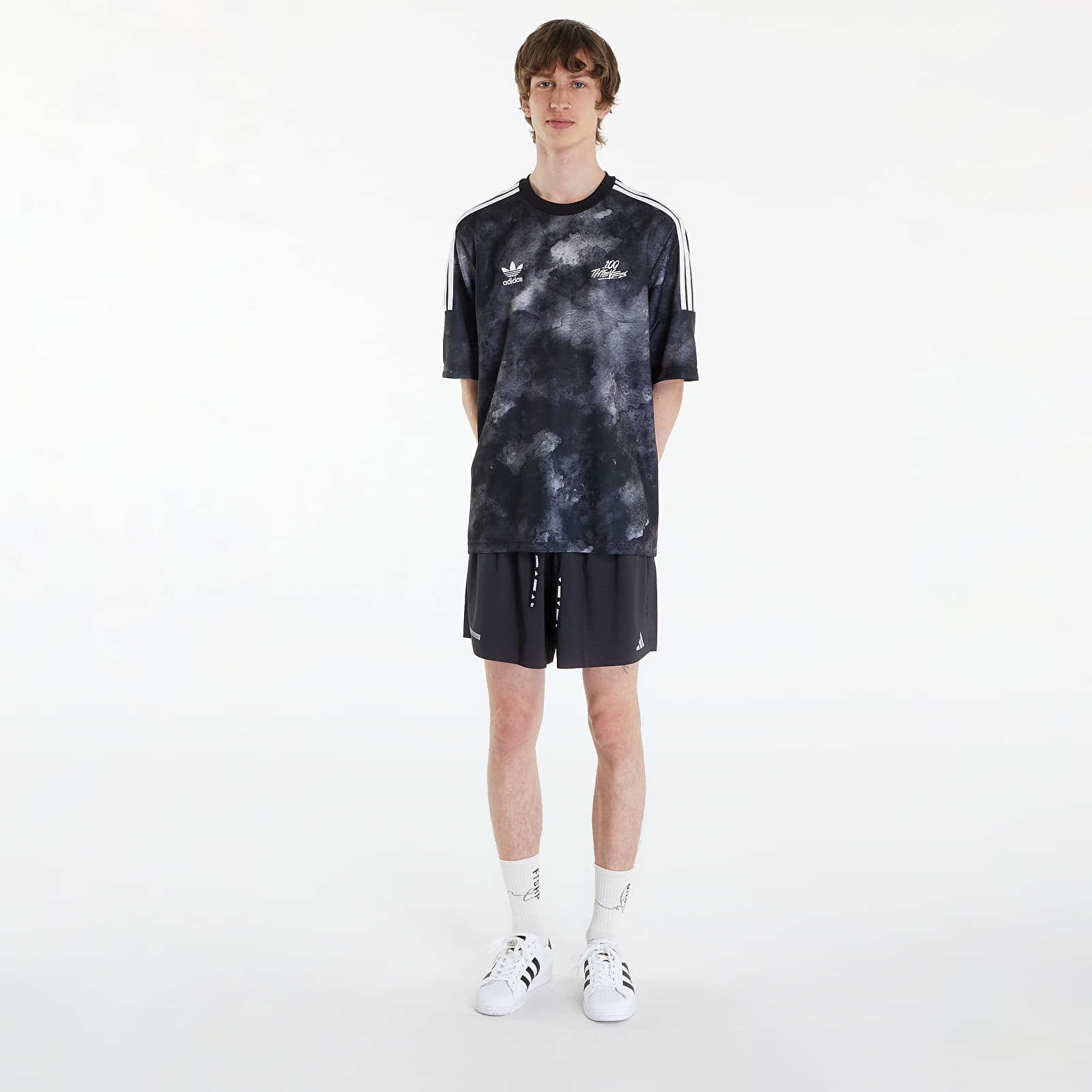 Tricouri adidas x 100 Thieves Jersey Allover Print