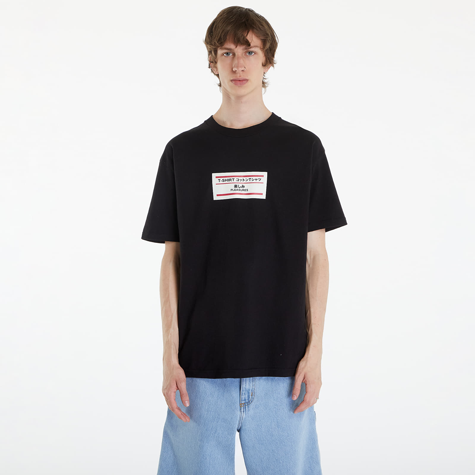 T-shirts homme PLEASURES Duck T-Shirt Black