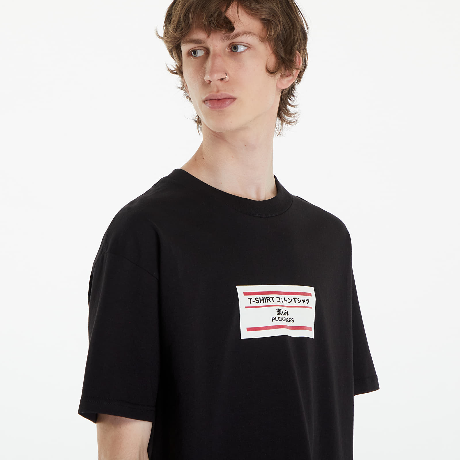 T-shirts homme PLEASURES Duck T-Shirt Black