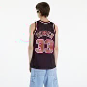 新品 Mitchell&Ness BULLS 33 PIPPEN Jersey Mitchell & Ness Chicago Bulls #33 Scottie Pippen black Lunar